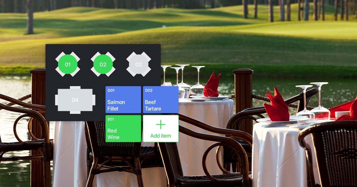 Gérer l'inventaire du restaurant de votre club de golf