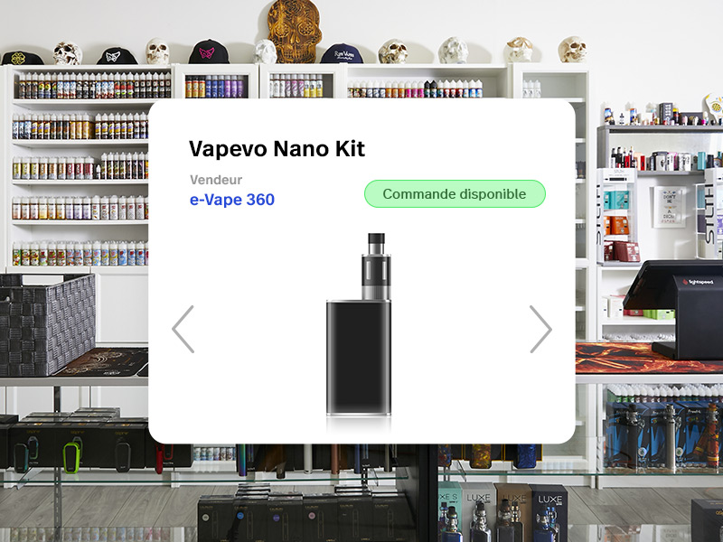 Rejoignez NotreRéseaude4Seyursde Produits de Vapotage