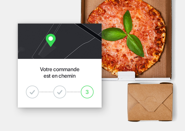帕雷兹沃特餐厅为你提供光速送货服务